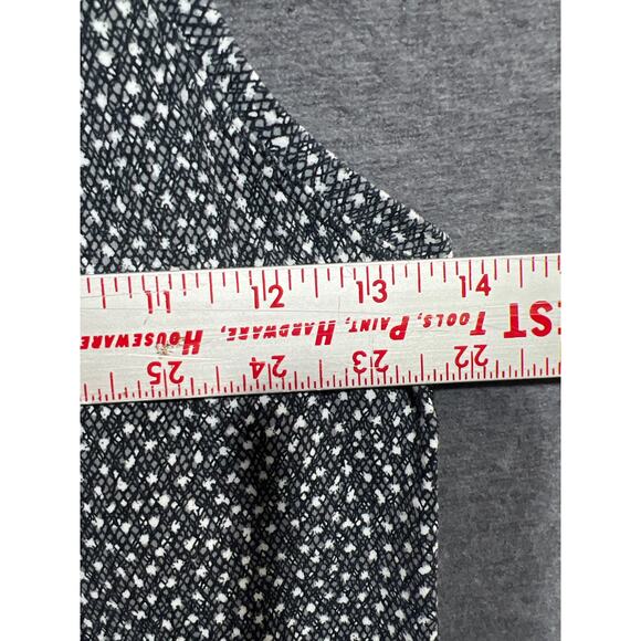 Lululemon Cool Racerback II Tank Top Frozen Fizz White Black Size 6 - Picture 9 of 10